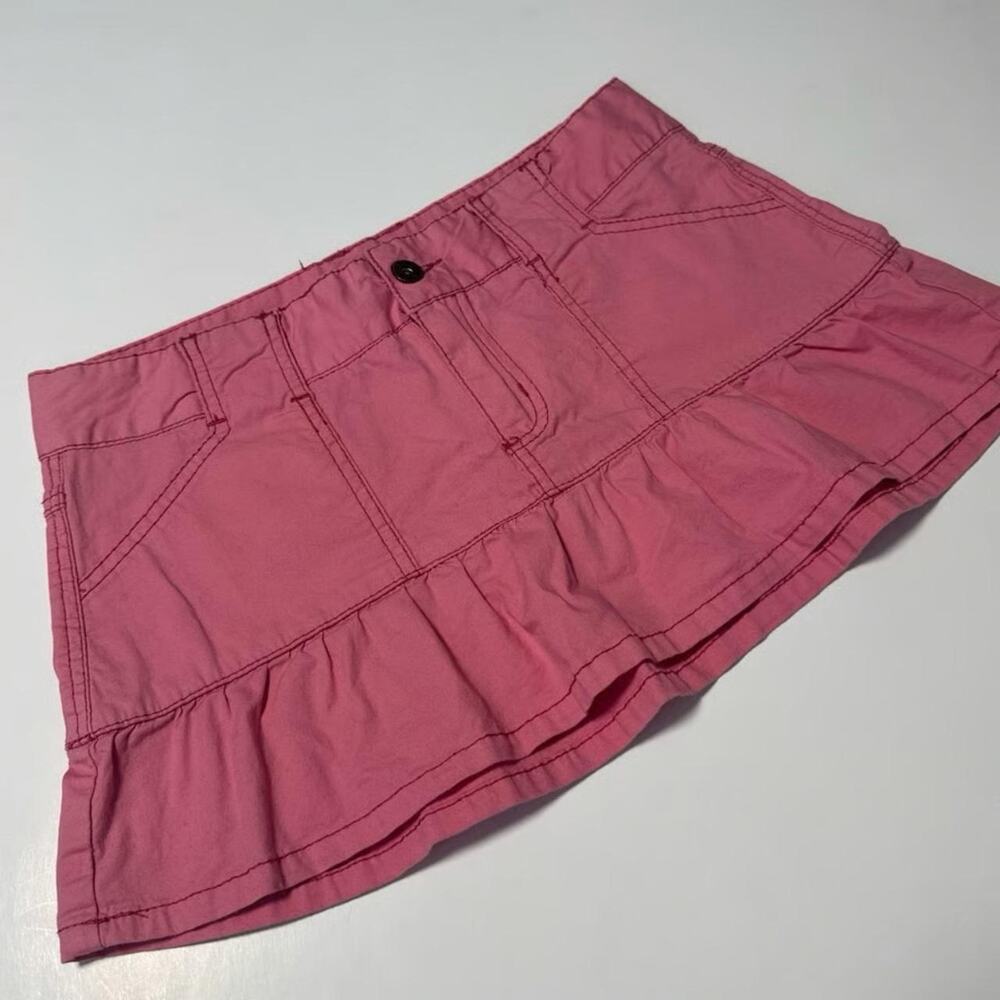 Paris Blues Low Rise Pleated Mini Skirt